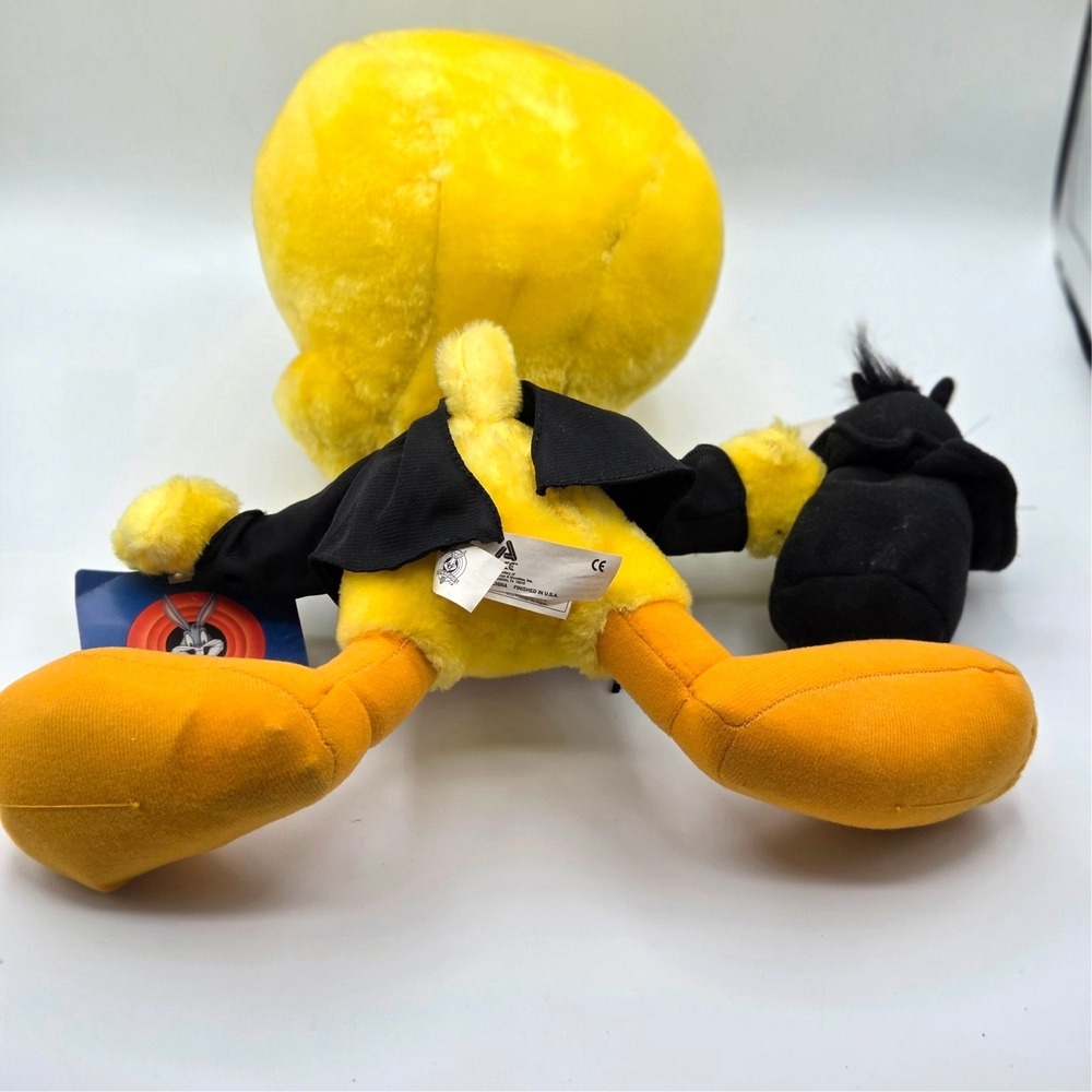 Tweety Bird Plush and Sylvester  Original Looney Tunes‎ 1998 VTG NEW WITH TAGS - Picture 2 of 7